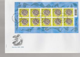 enveloppe 2 FDC 1297 et 1298  Erni