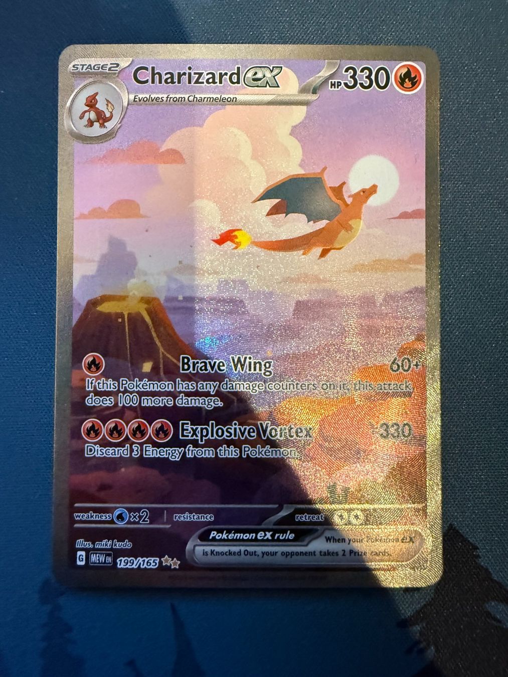 Pokémon Carte collezionabili: Pokemon Charizard EX (mew 199) SAR – Nuovo (secondo la descrizione) da Balsthal venduto da PokeLight