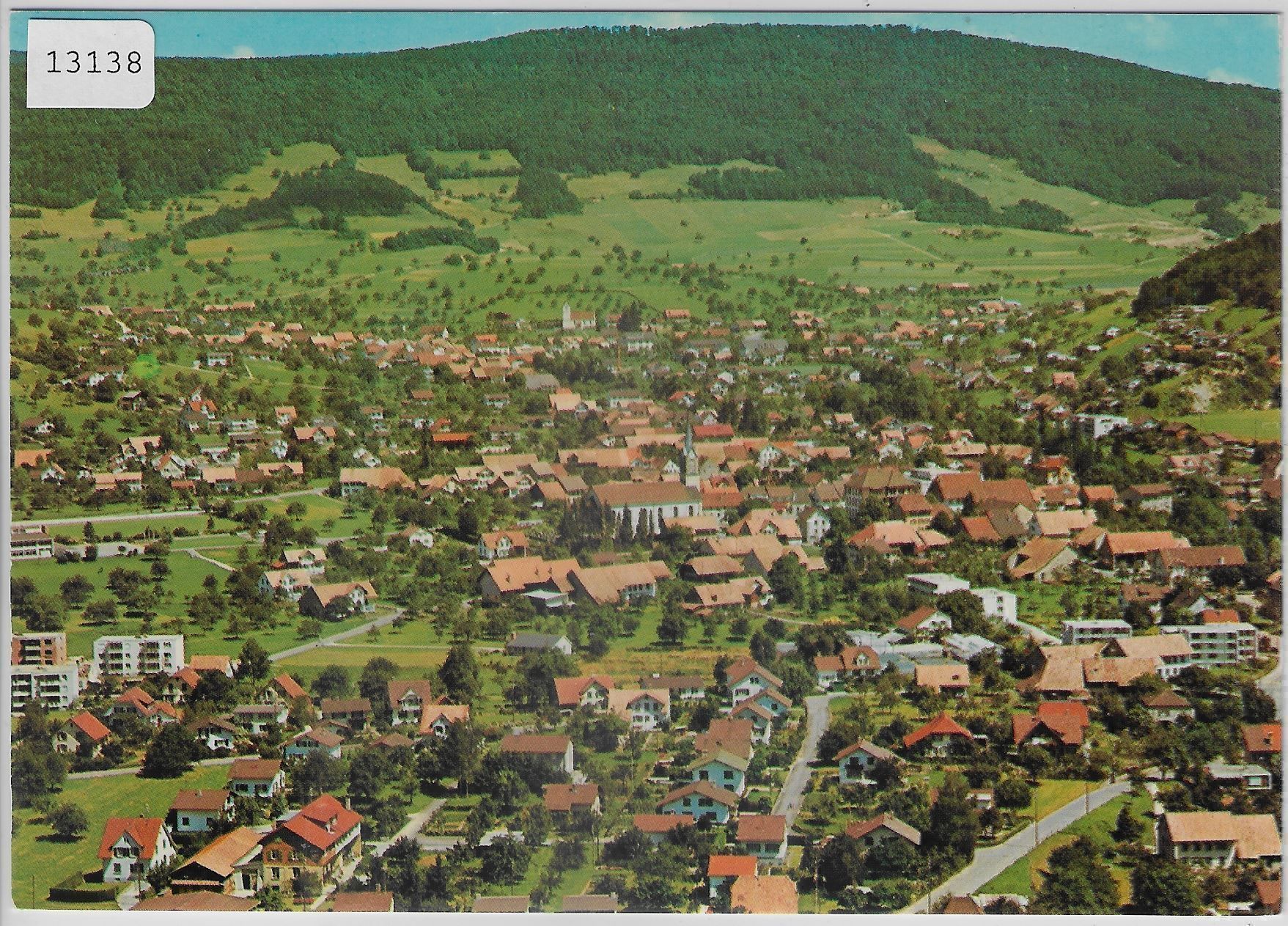 Ansichtskarten: Flugaufnahme Niedererlinsbach AG – Antik aus Ettingen von Kartenplanet