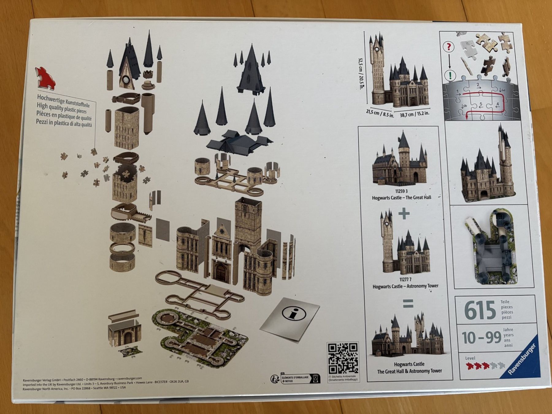 Ravensburger Puzzle: Puzzle 3D Harry Potter Astronomieturm – Usato da Basel venduto da Mederic-33 1