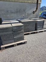 Gartenplatten Beton grau