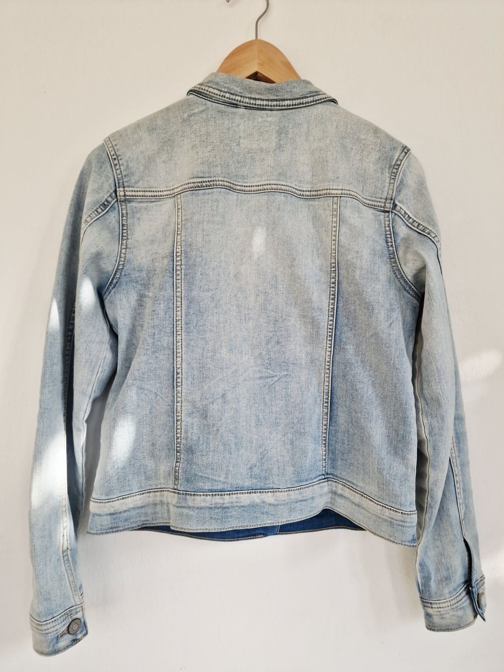 Giacche: Damen Jeans Jacke Multiblu Gr. S 36 Hellblau – Usato da Hallau venduto da CHACLA 2