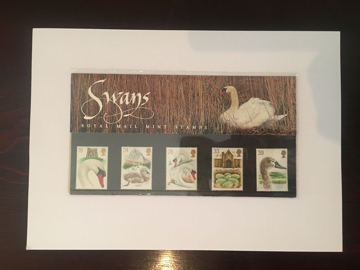 Tutti i francobolli: Royal Mail SWANS stamps presentation pack 1993. – Nuovo (secondo la descrizione) da Munchenstein venduto da Pedro.999