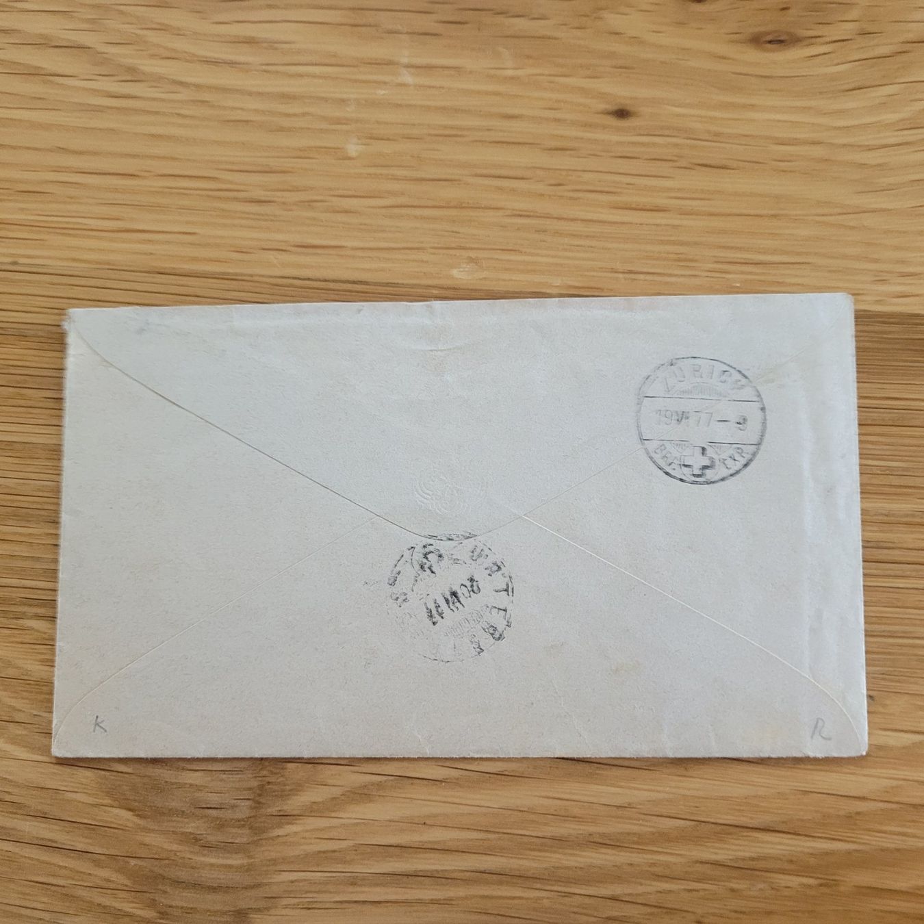 Cartoline postali: GS Interlaken 1977 – Usato da Biel/Bienne venduto da Destockweb 1