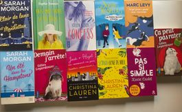 11 Livres en français - Romance