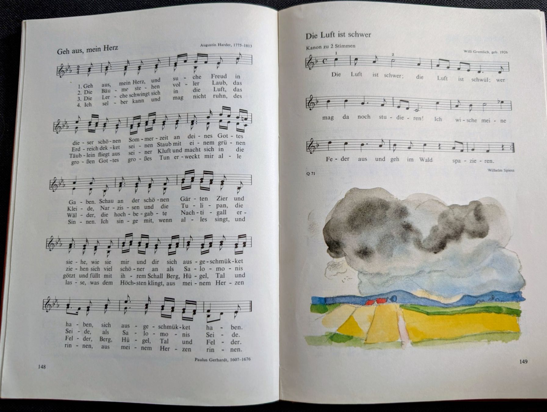 Libri: Singbuch Schweizer Mittelstufe 1974 wie neu Baselland Lied – Usato da Gelterkinden venduto da Luusmaiteli 4