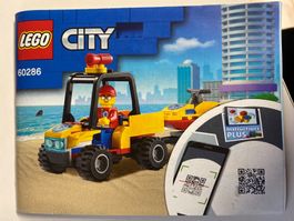 LEGO City 60286 - La plage et son équipe de sauvetage !