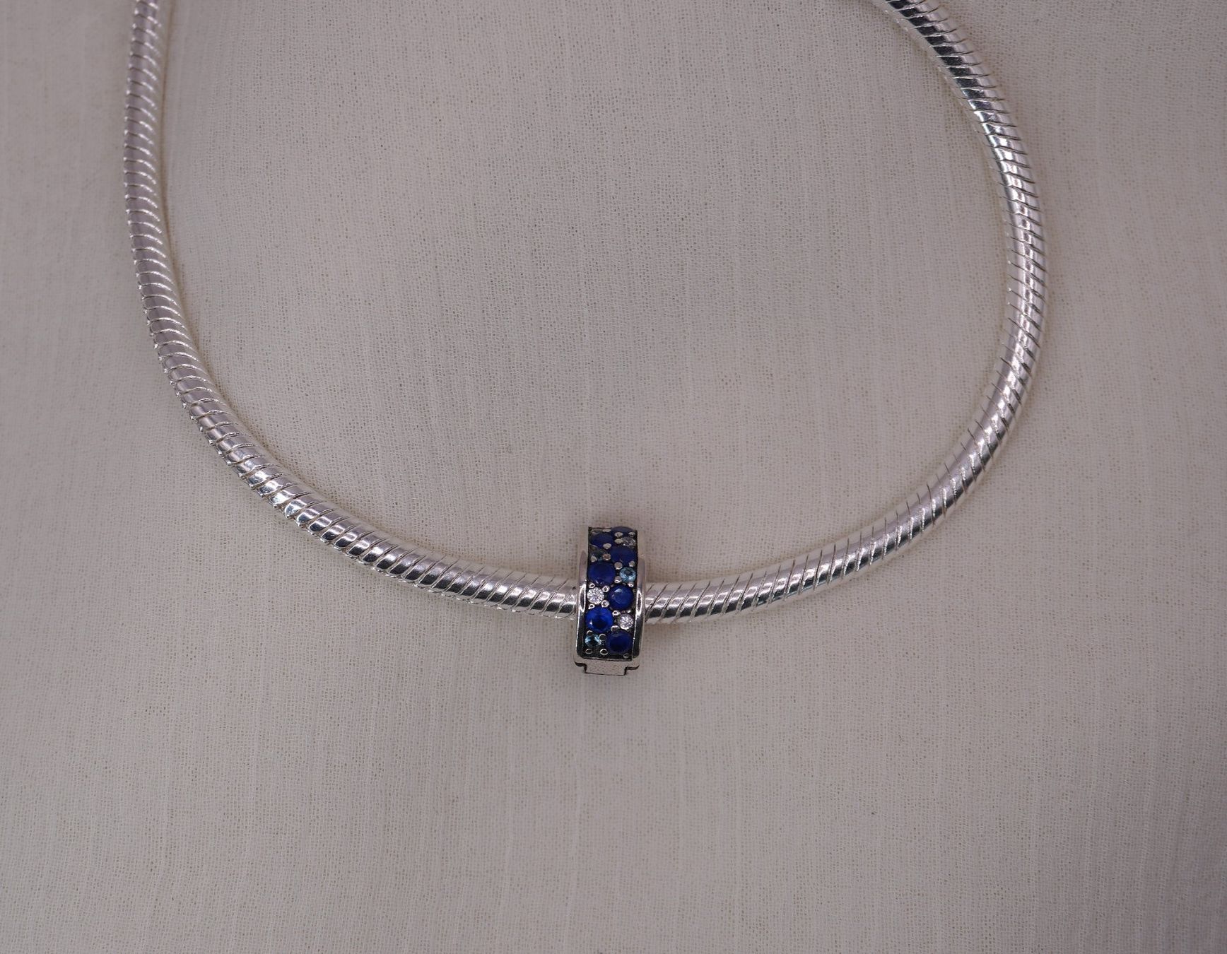 Anhänger: Charm zu Pandora "blauer Clip" Silber 925 – Neu (gemäss Beschreibung) aus Niederbüren von Fidi5 2