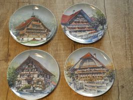 LOT 4 PORZELLAN SAMMELTELLER