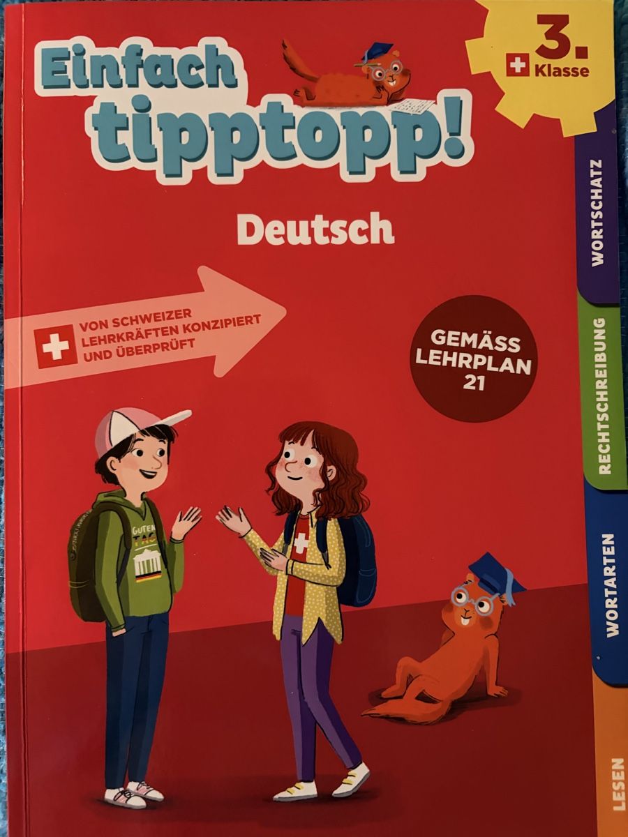 Bücher: Einfach tipptopp Deutsch 3. Klasse Lehrplan 21 – Neu (gemäss Beschreibung) aus Küsnacht ZH von salim2019