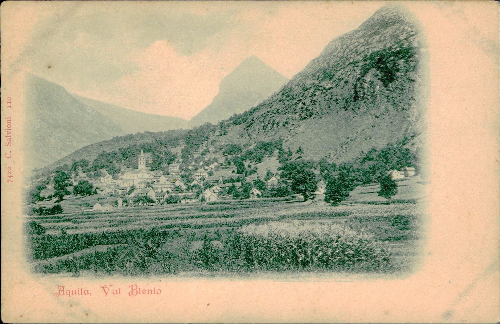Cartoline postali: Aquila Blenio – Usato da Biasca venduto da Blenio71