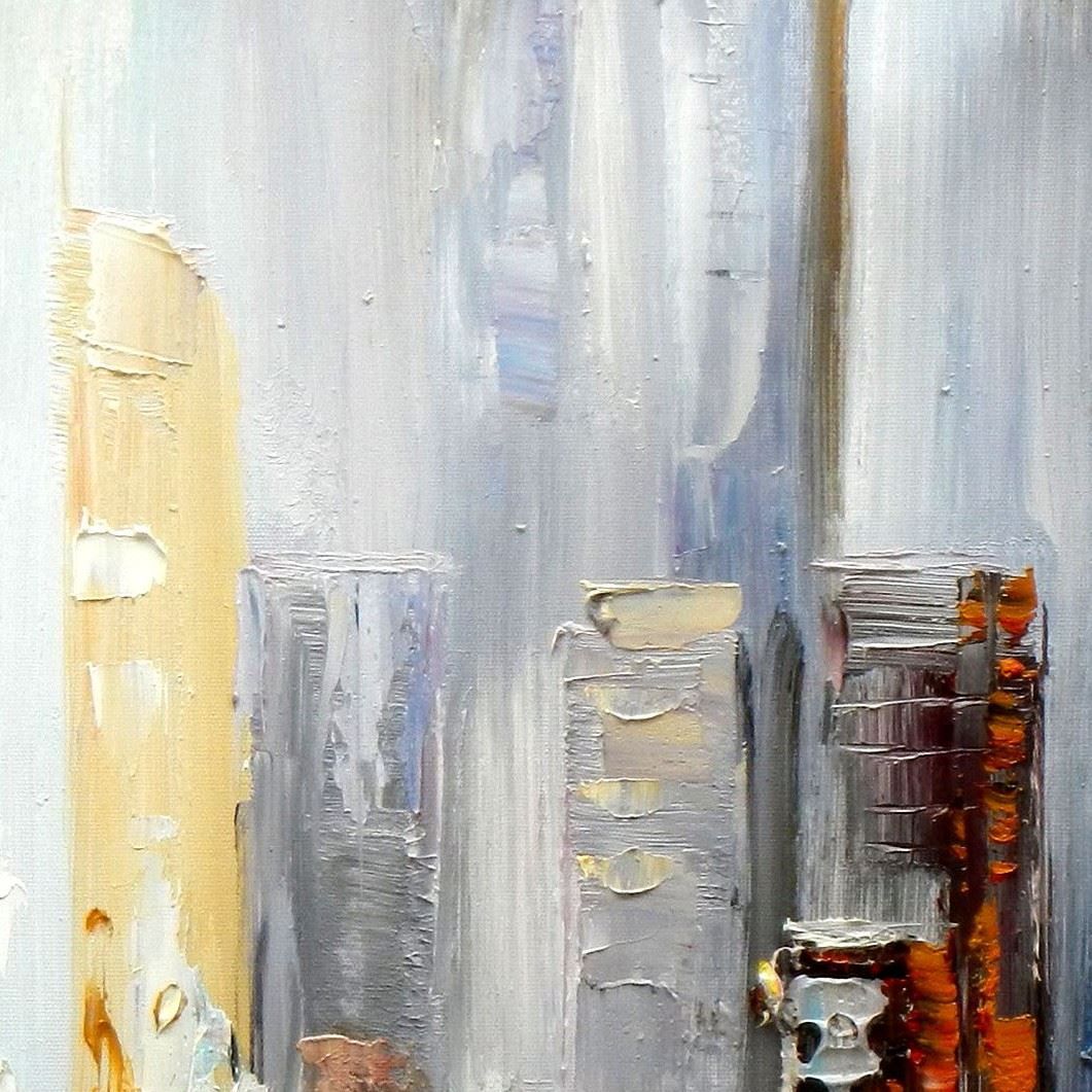 Reproduktionen & Neuware: Abstrakt New York Skyline im Herbst – Neu (gemäss Beschreibung) aus Larnaca von KunstDepot24 3