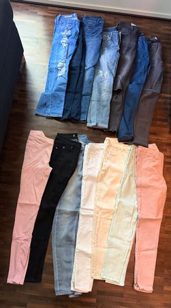 Hosenpaket Skinny Jeans Grösse36/38 (14 Hosen)