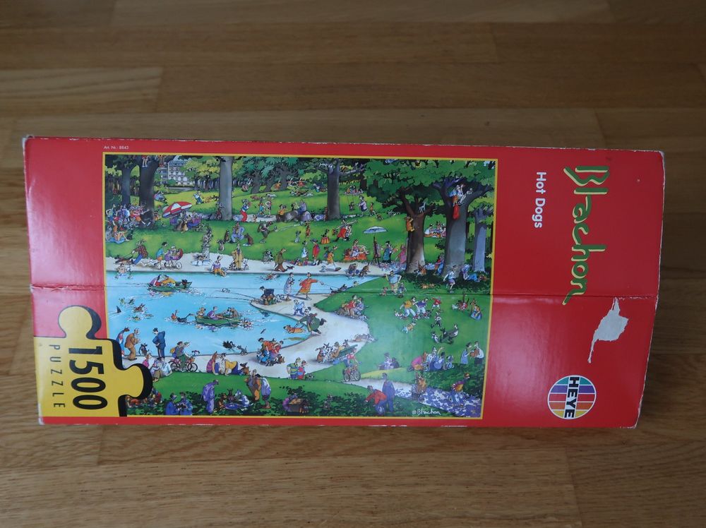 Puzzle HOT DOGS von Blachon wie Mordillo / 1500 Stück Kaufen auf Ricardo