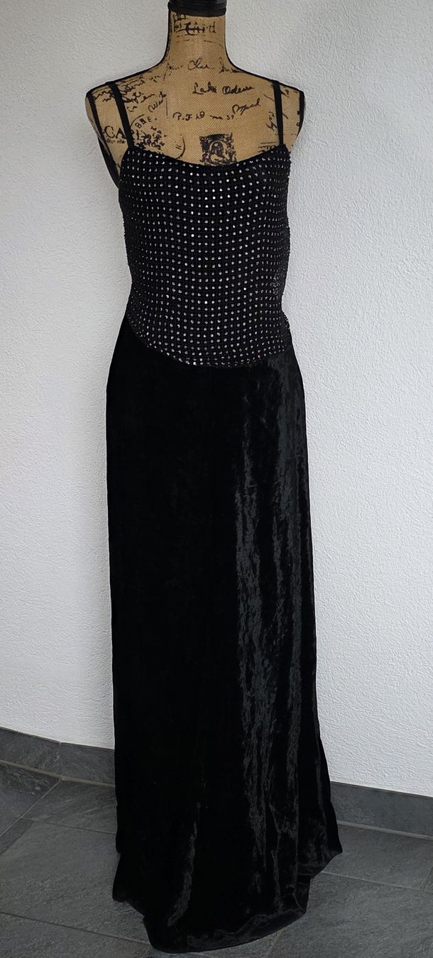 Kleider: Wunderschöne Schwarzes Samt Abendkleid Max Mara – Neu (gemäss Beschreibung) aus Rheinsulz von Gilea 2