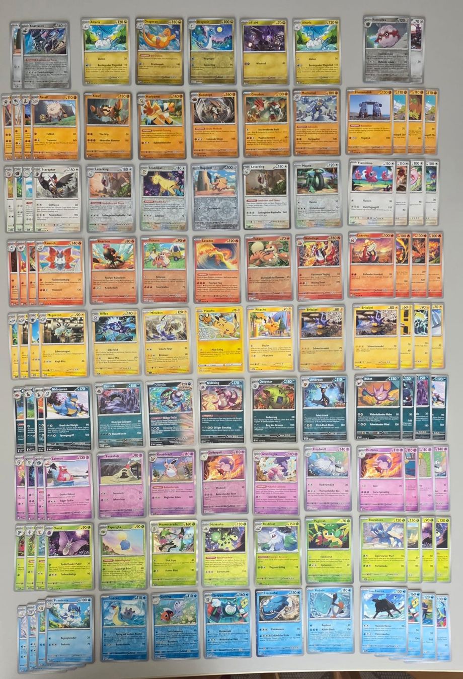 Pokémon Sammelbilder & Trading cards: Pokémon Konvolut - ca. 740 Karten – Gebraucht aus Mümliswil von muzimo 2