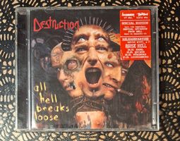 Destruction - All Hell Break Loose, DE Metal CD Album 2000