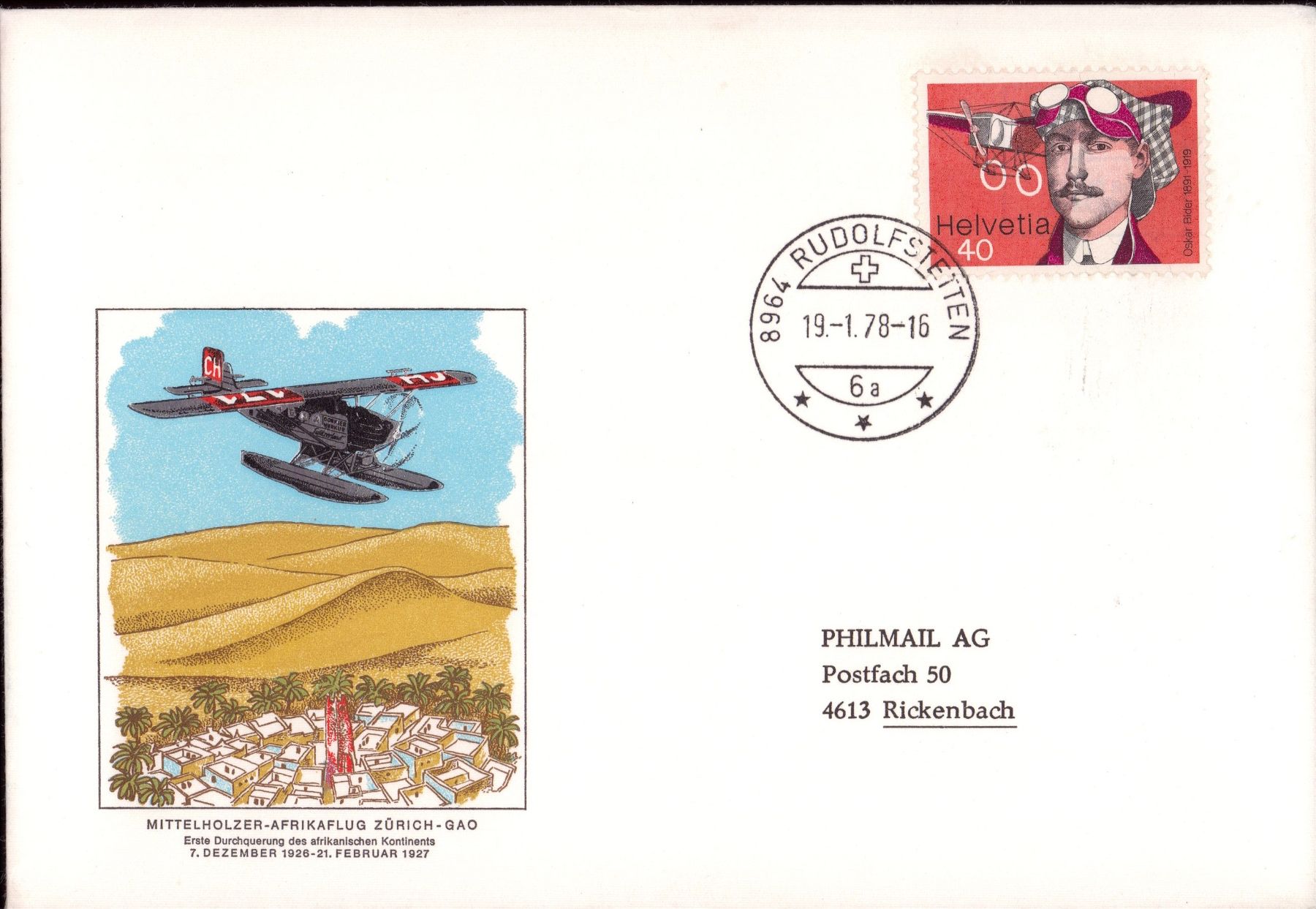 Alle Briefmarken: Flugbriefe Lot - Pro Aero Flug, Jubiläum, ... – Gebraucht aus Eggersriet von glasshouse3egg 6