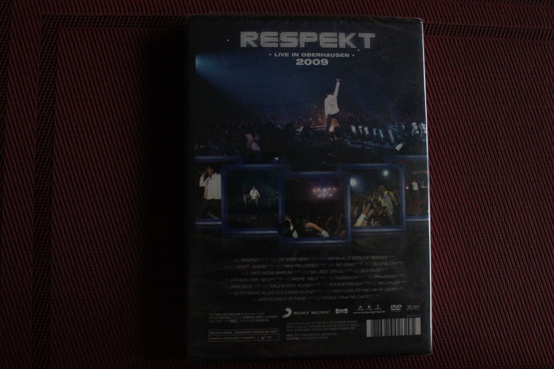 Tutti i DVDs: MICHAEL WENDLER "RESPEKT LIVE 2009" DVD NEU – Nuovo e nell'imballaggio originale da Geroldswil venduto da Schlumpfine1973 1