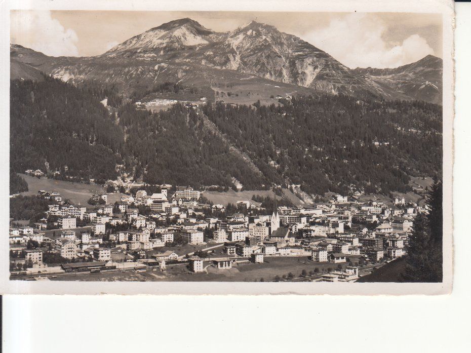 Cartoline postali: Davos Platz 1947 – Usato da Bürglen TG venduto da StampGraf