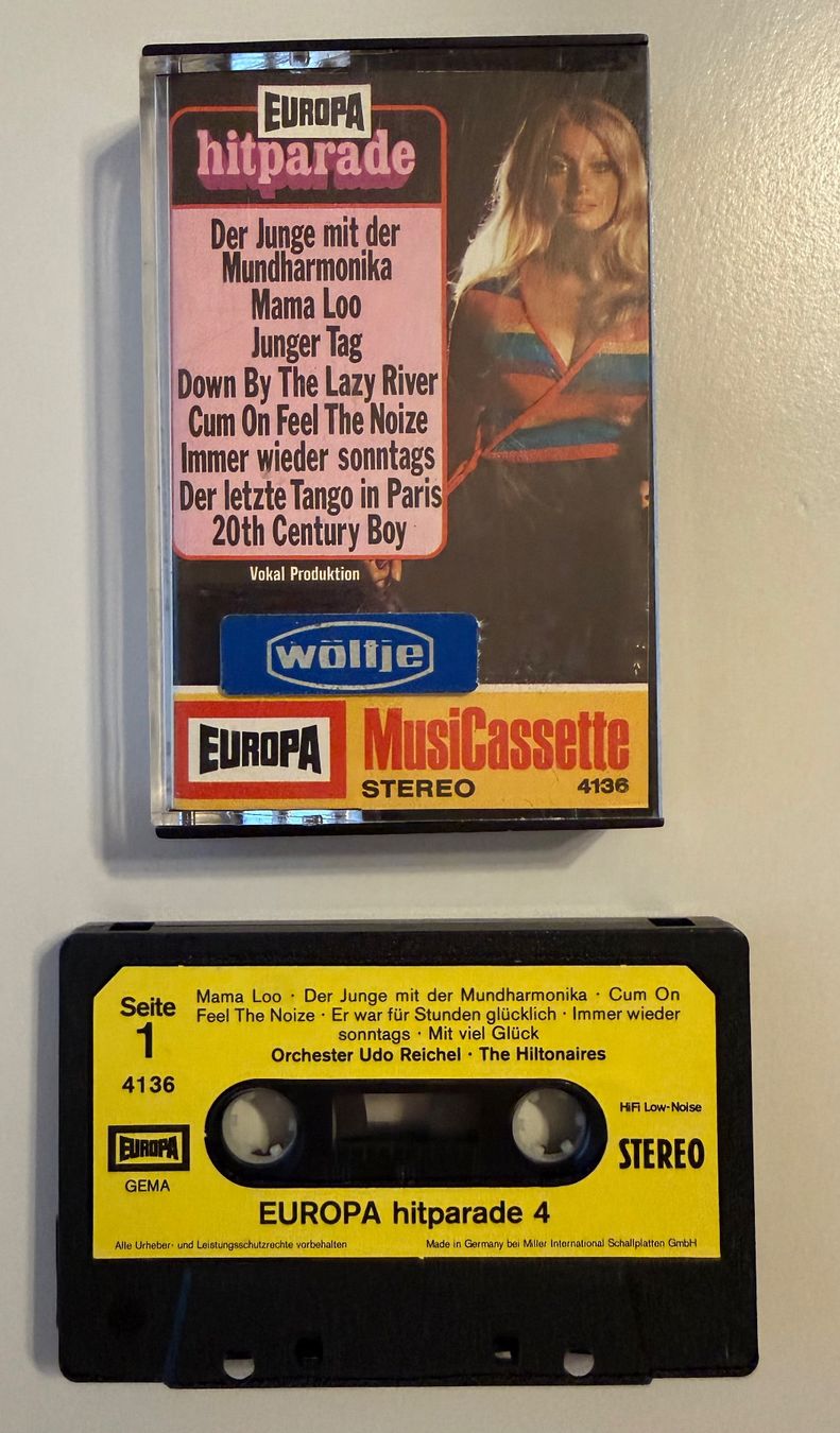 Musicassette: Musikkassette "Europa Hitparade 4" – Usato da Altdorf UR venduto da Mini037 2