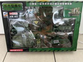 Spielzeug Militärfahrzeuge Set neu