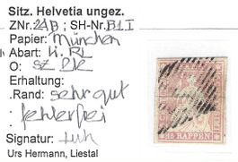 Strubel 24B, fehlerfrei, Signiert Hermann