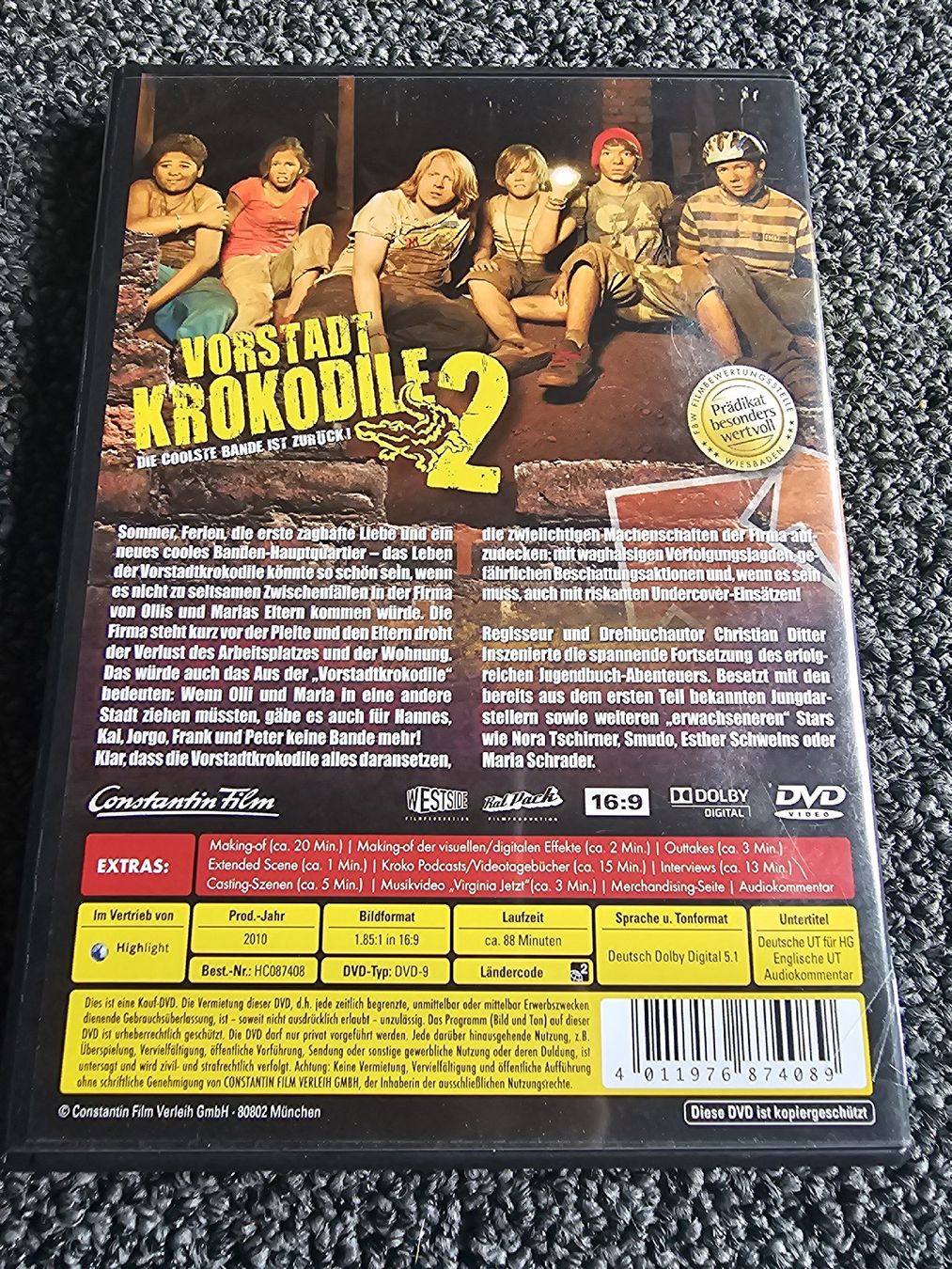 Alle DVDs: DVD Vorstadtkrokodile 2 (23447) – Gebraucht aus Ruswil von jan_bxl5 1