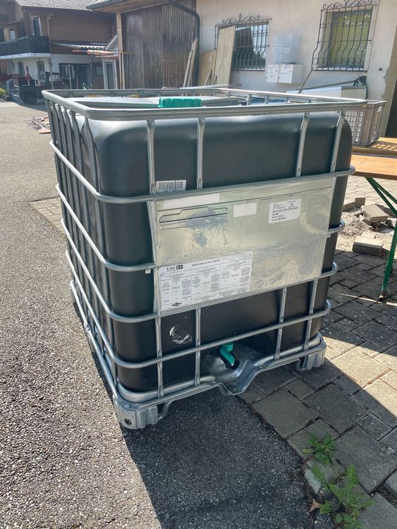 Regenwasser Tank 1000 Liter Behälter Kaufen auf Ricardo