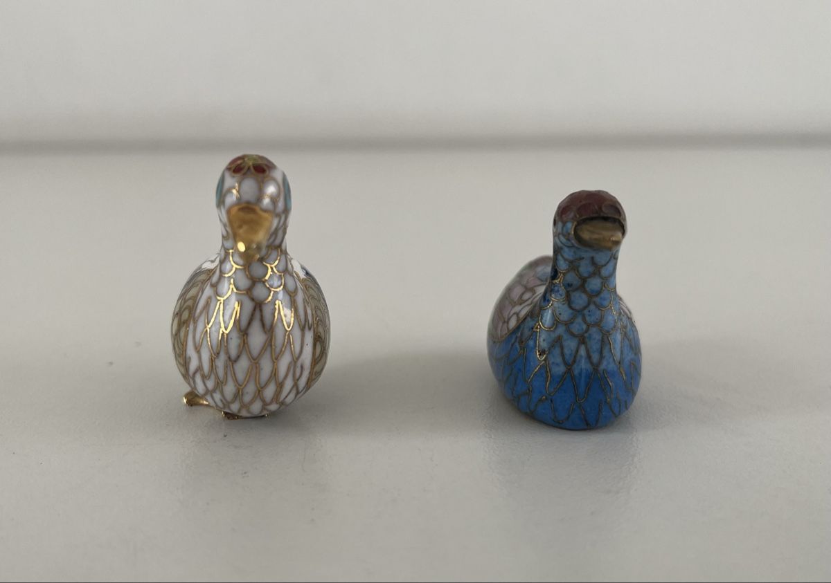 Alle Dekorationen: 2 Enten / Cloisonné  – Gebraucht aus Wetzikon ZH von seli03 1