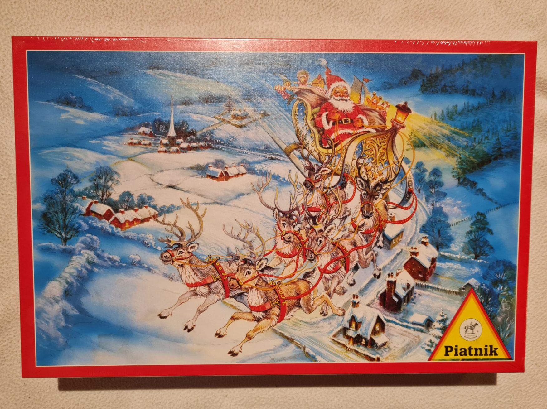 Puzzle: NEU Puzzle Weihnachten "Schlitten" – Nuovo e nell'imballaggio originale da Ochlenberg venduto da Crashdown