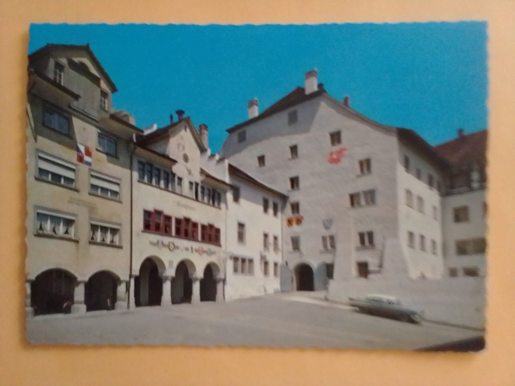 Cartoline postali: Wil SG Stadtpartie Hof Oldtimer – Usato da Küttigen venduto da Melisch1000