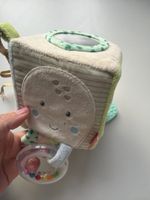 Stoffwürfel mit Spiegel und Beissring Baby Spielzeug