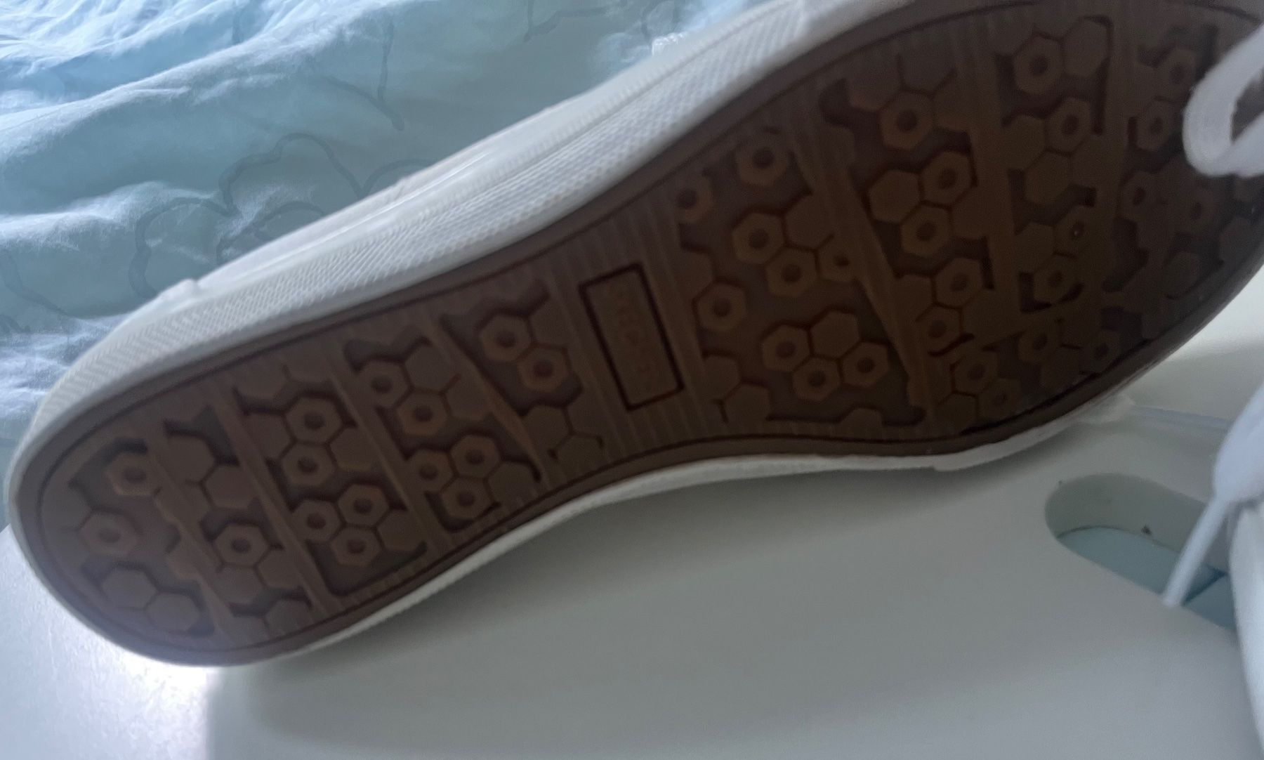 Skechers Damenschuhe: Skechers Sneaker weiss Gr. 38 – Gebraucht aus Baden von Sandra148 2