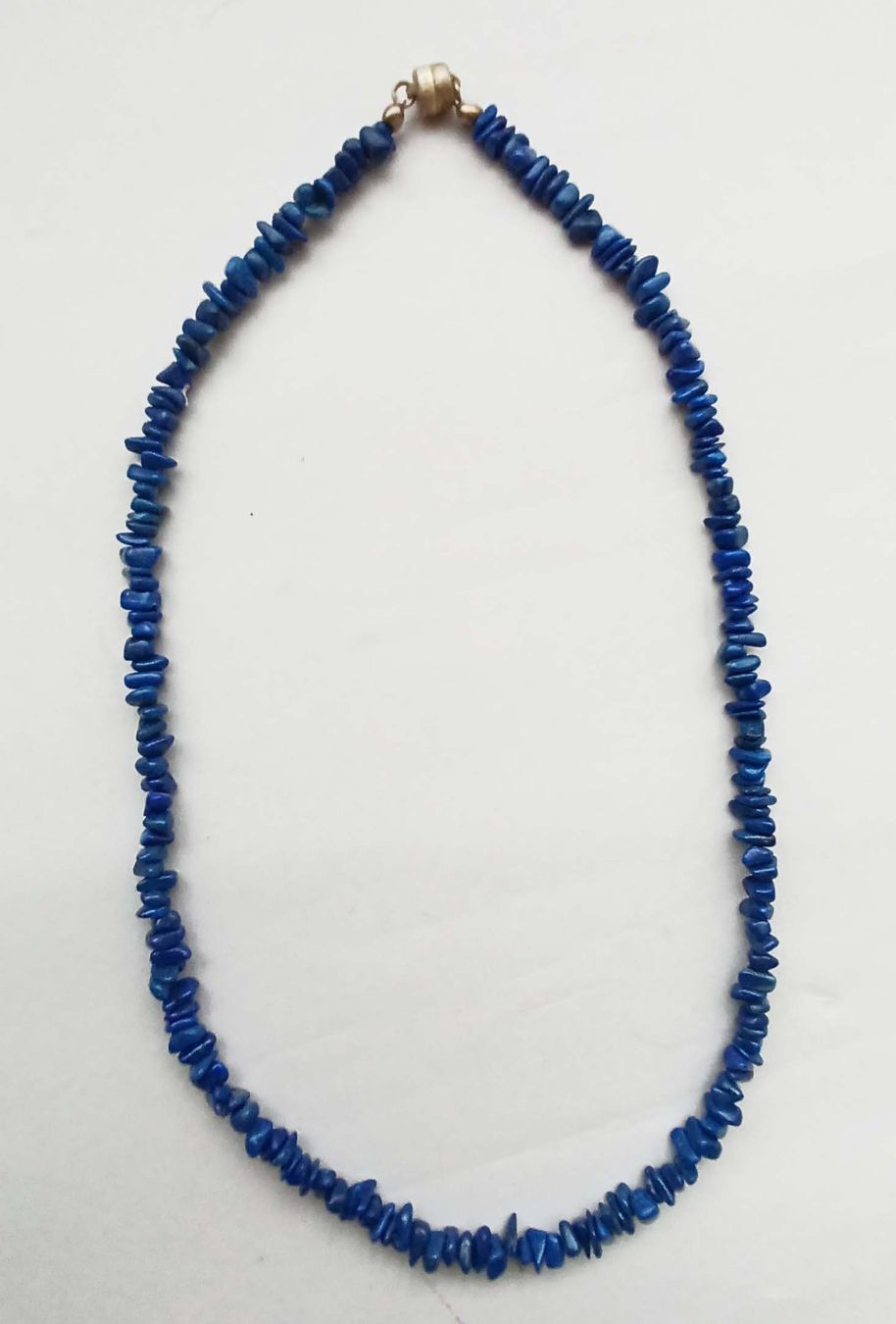 Catenine: Halskette Lapislazuli mit Magnetverschluss – Nuovo (secondo la descrizione) da Niederrohrdorf venduto da Papillon_47 1