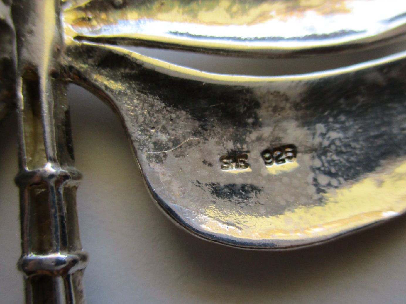Ciondoli: Collier avec pendentif libellule argent 925 – Usato da La Sarraz venduto da vic_v6kz 4