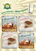 Metalluntersetzer-Set - Homemade