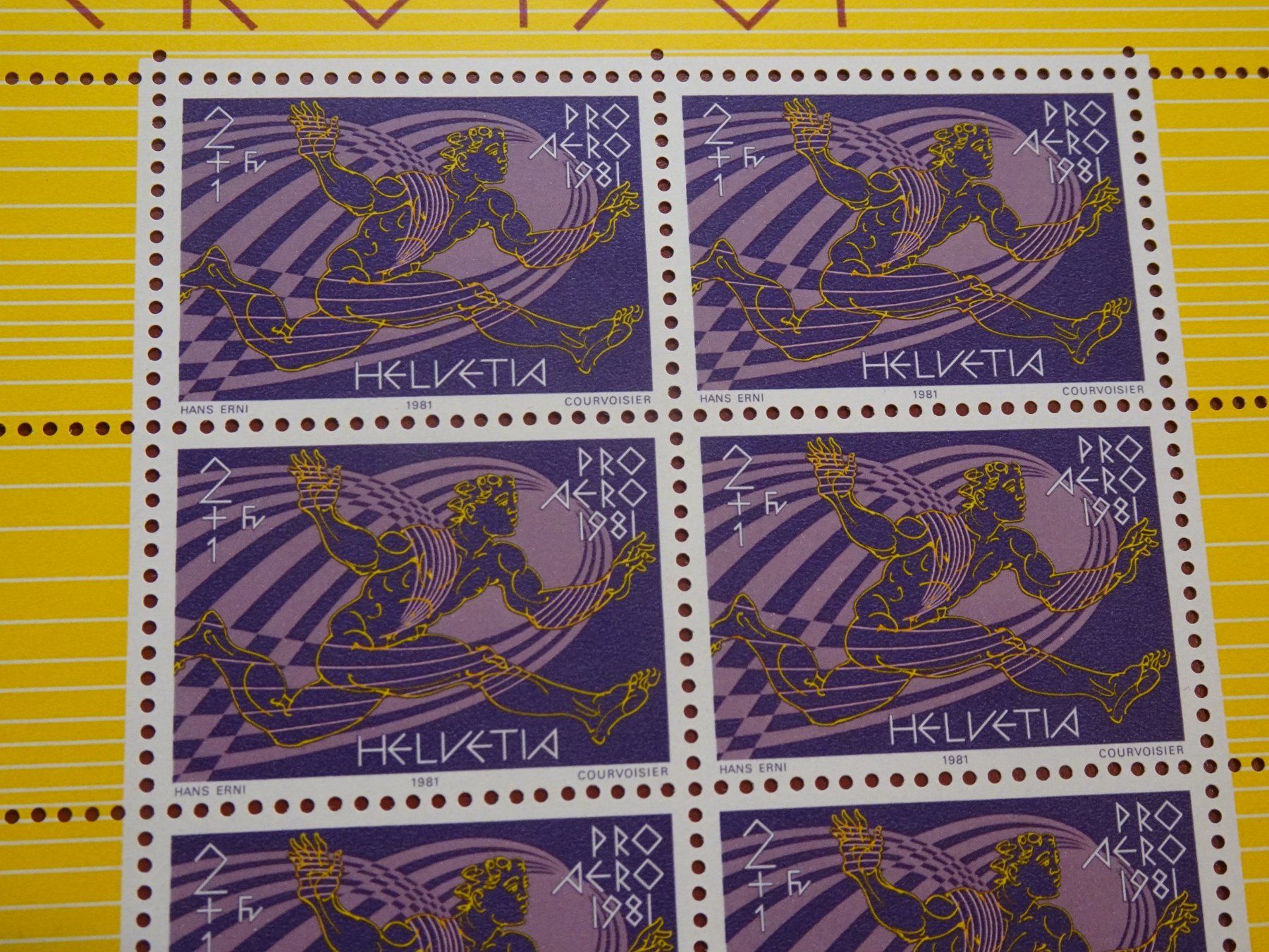 Tutti i francobolli: 1981, KLEINBOGEN PRO AERO, POSTFRISCH – Nuovo (secondo la descrizione) da Eschenbach SG venduto da eDaisy 1
