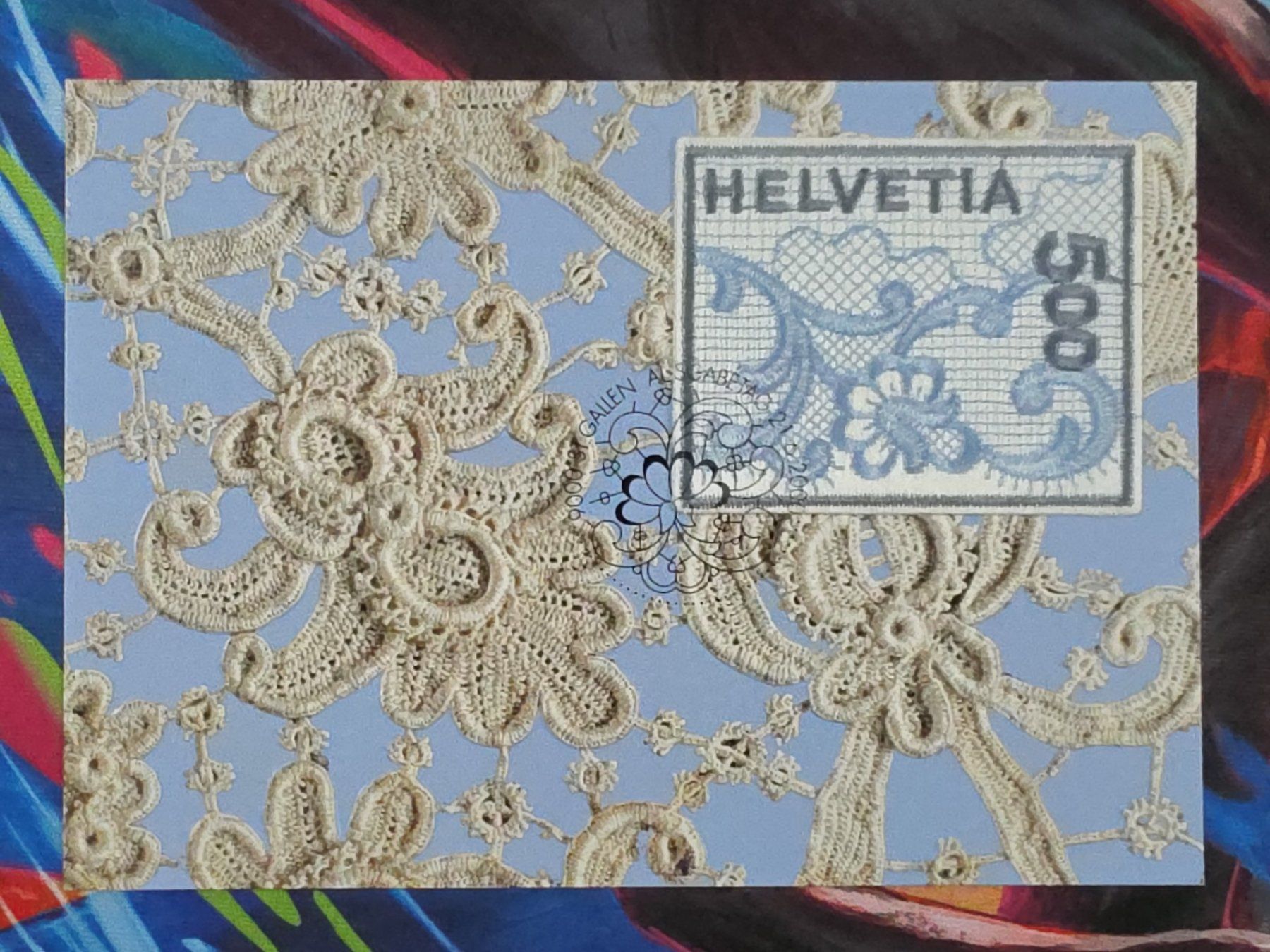 Cartoline postali: CL26 Carte Postale + Timbre Suisse 2000 – Usato da Cousset venduto da Patrick_Collections