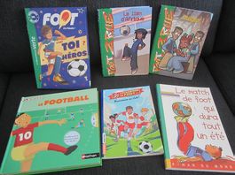 Football : lot de 6 livres pour enfants