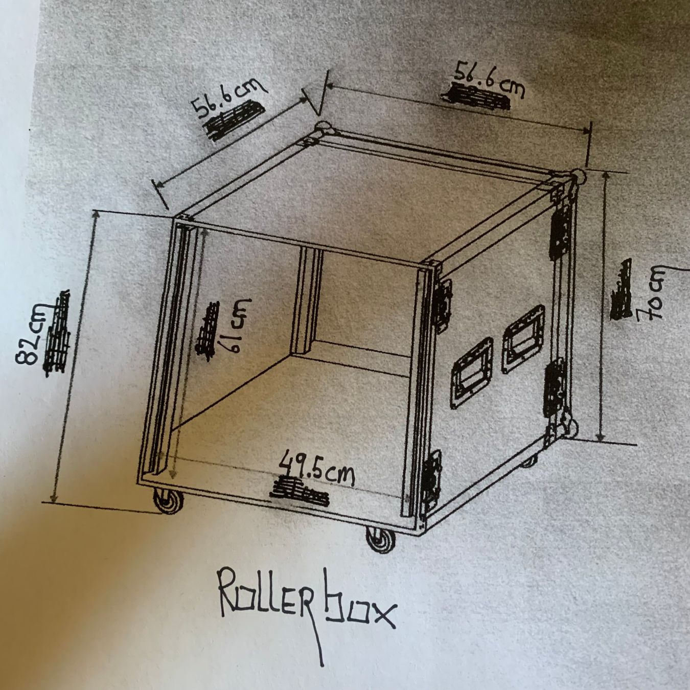 Valises de voyage: RollerBox flight case – D'occasion à La Chaux-de-Fonds par Simone1180 2