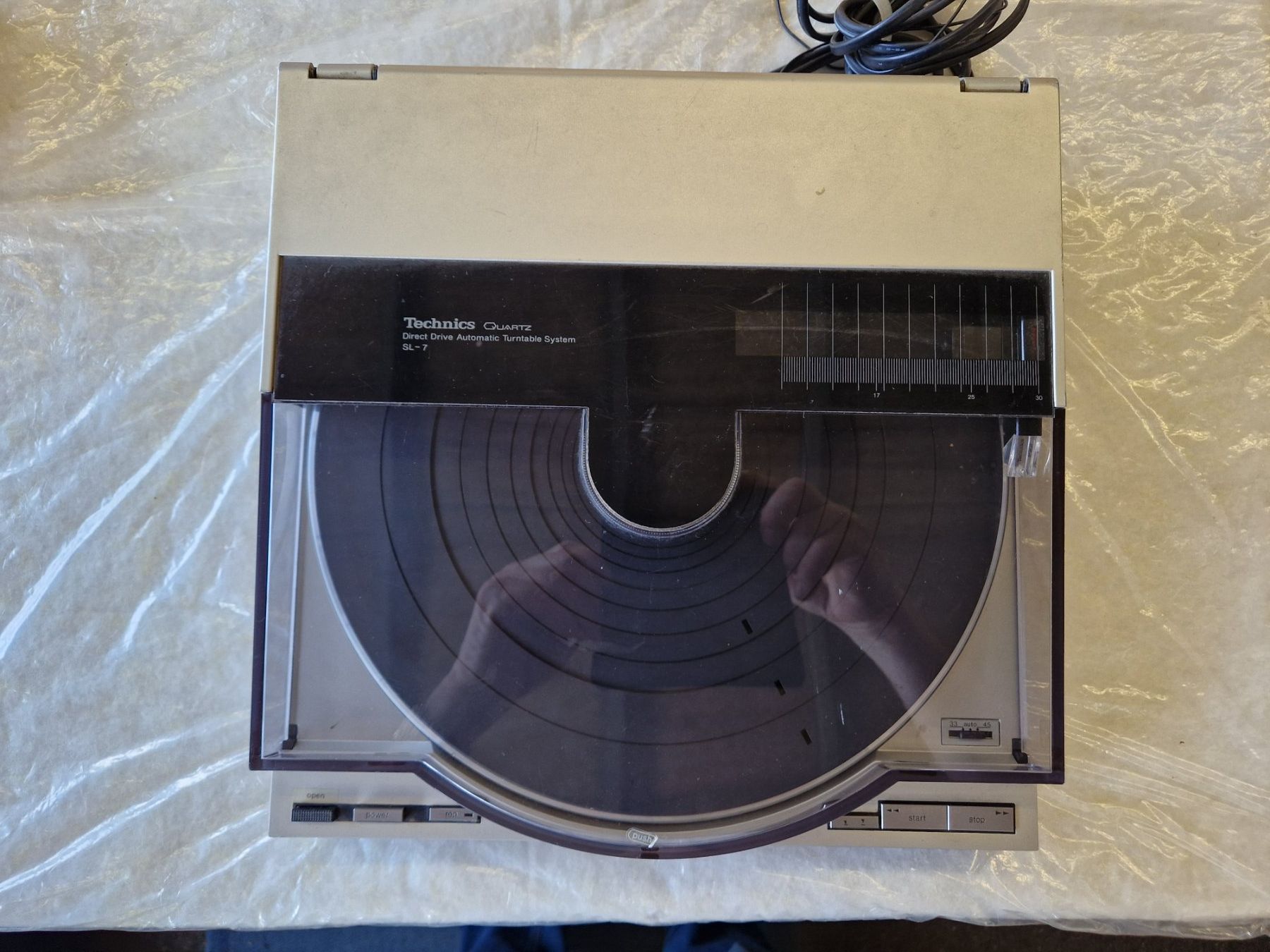 Technics Giradischi: Technics SL-7 Plattenspieler Vollautomatic – Usato da Wädenswil venduto da tome70 1