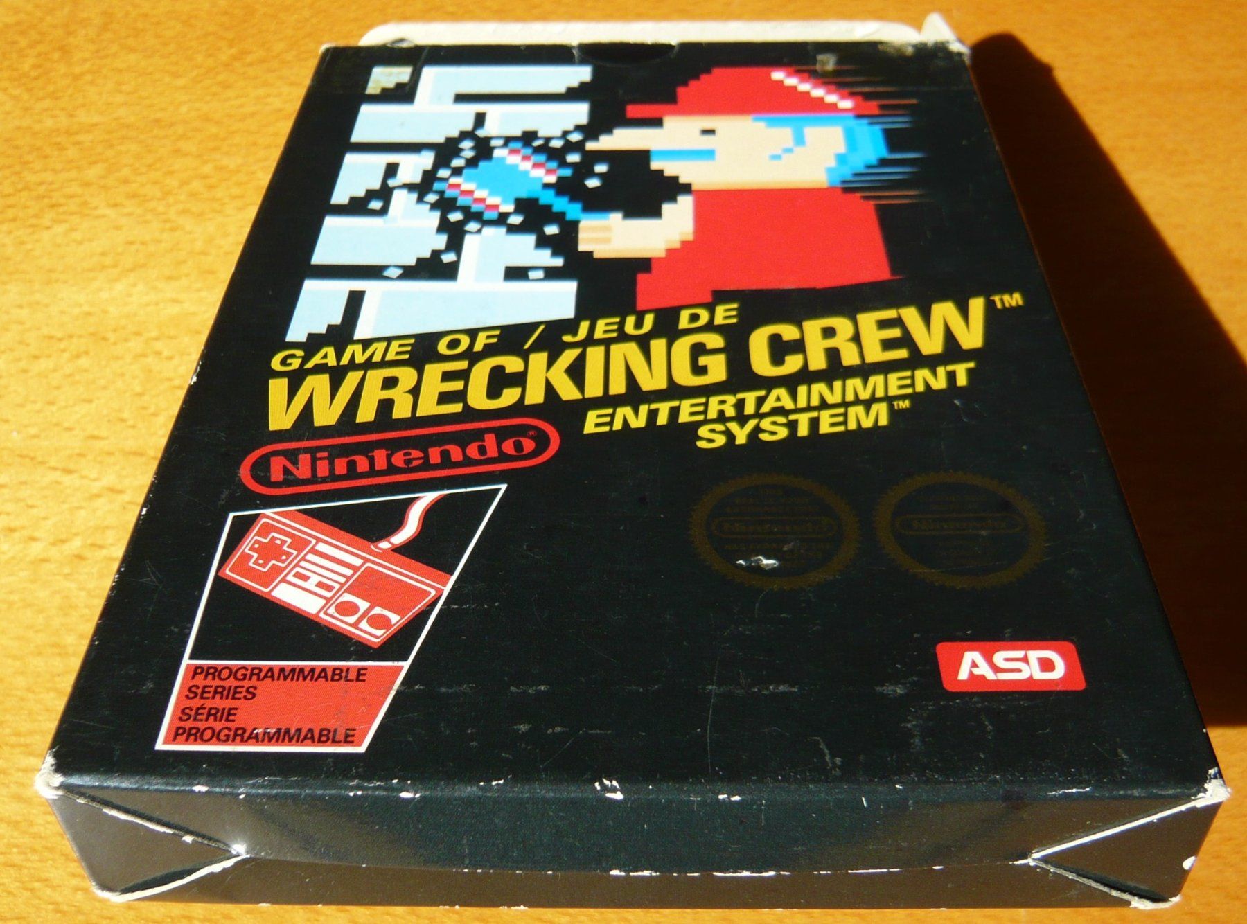 Nintendo Giochi: NES : Wrecking Crew, CIB, Bon état, version rare 5 vis – Usato da Onex venduto da Jaguar1986 2
