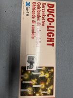 DUCO-LIGHT Kerzenkette - 30 Kerzen - Weihnachtsdeko!