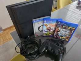 PlayStation 4 Slim 1 TB + 2 Controller + Spiele + Komplett-S