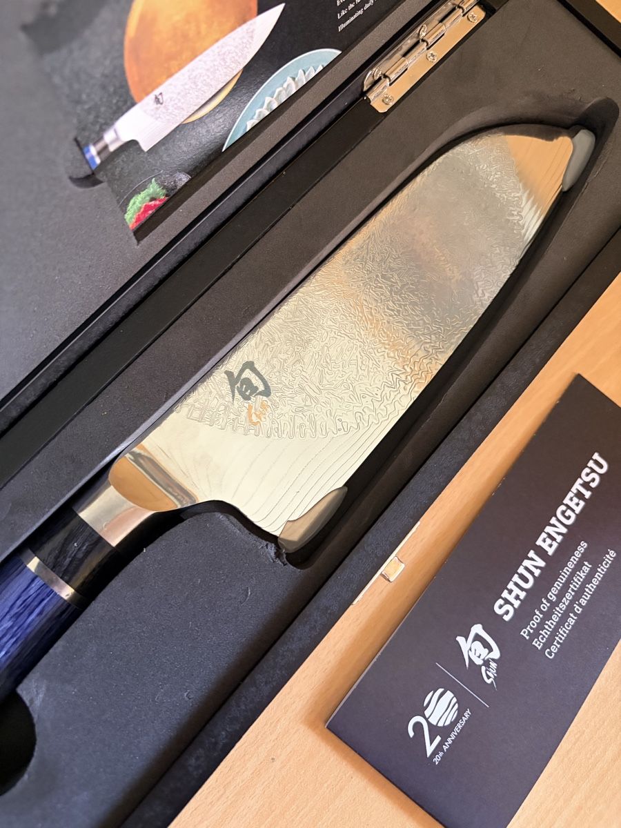 Kai Coltelli da cucina: Kai Shun Engetsu Santoku – Nuovo (secondo la descrizione) da Reichenbach i. K. venduto da tim_jv8s 1