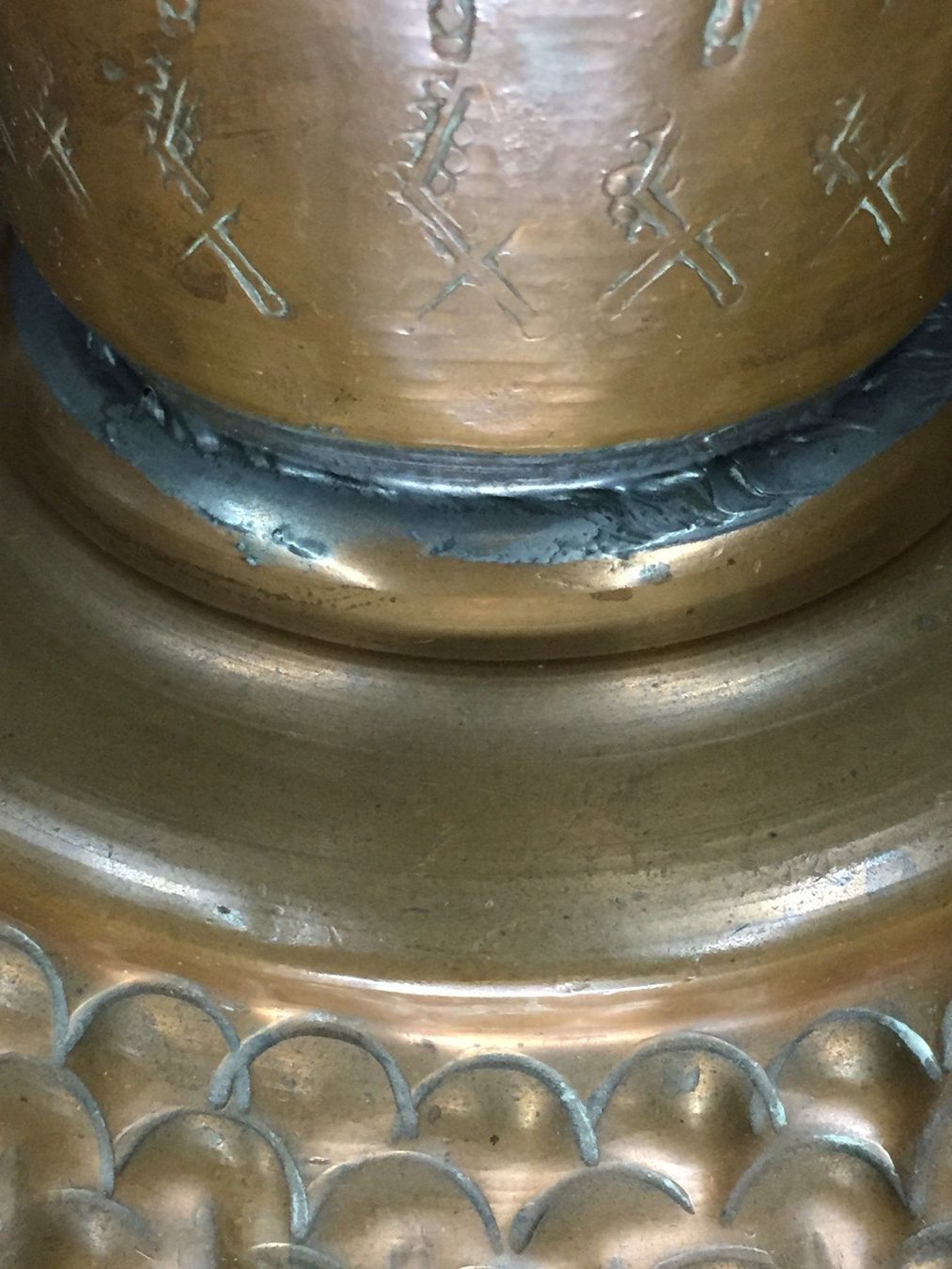 Caraffe: Alter Schöner Kupfer Krug – Usato da Schaffhausen venduto da vintageville 7