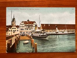 Postkarte Friederichshafen Litho ca.1910 neu  (P656)