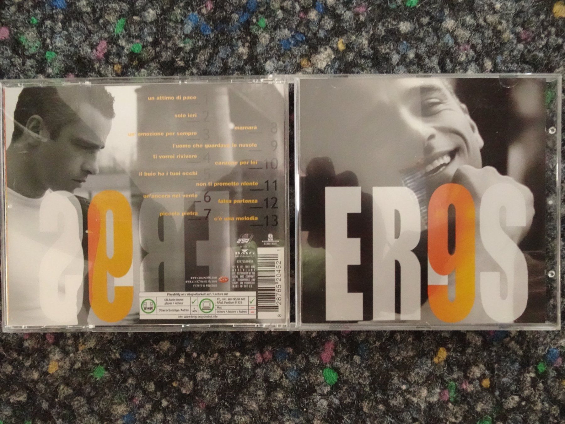 CD: CD : Eros Ramazotti – Usato da Lotzwil venduto da Kiddis