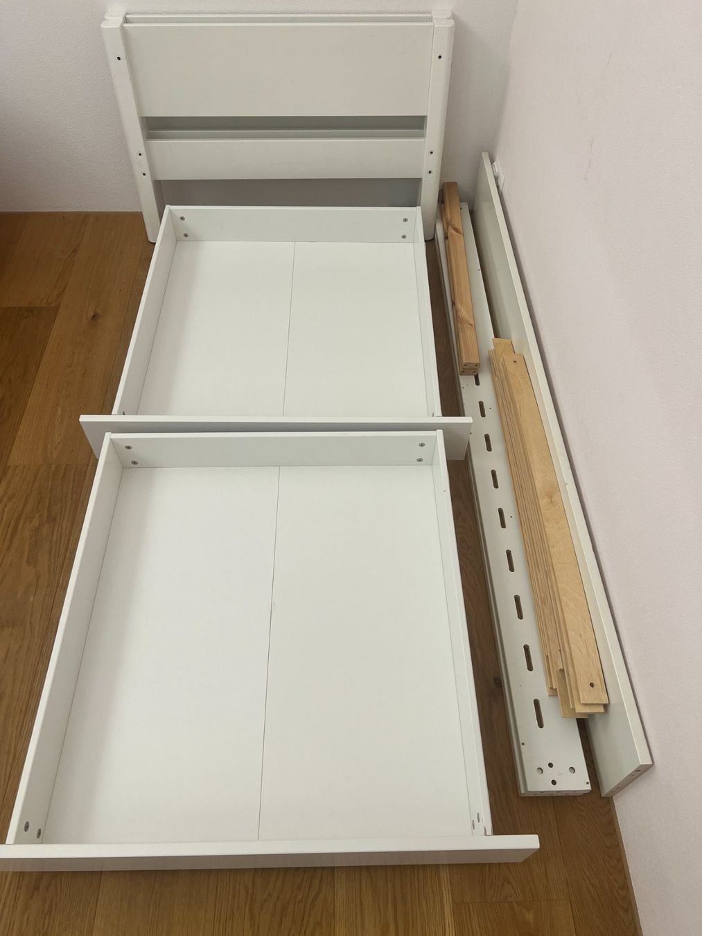 Flexa Letti: Flexa Einzelbett mit Schubladen, 90x200 cm, Weiß – Usato da Gerzensee venduto da rmoesch 6